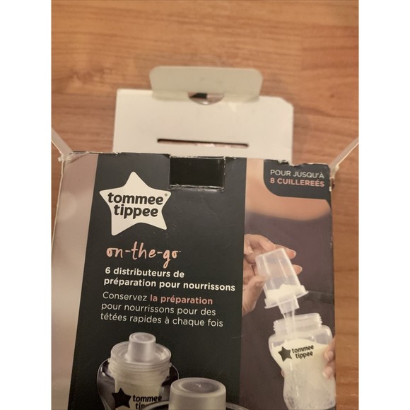 6 Pc Tommee Tippee Infant Baby On The Go Dispensers BPA Free - Picture 10 of 12